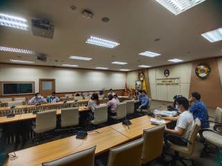 2. ประชุมคณะกรรมการพิจารณาแบบอาคารศูนย์ฝึกอบรมและทดสอบฝีมือแรงงาน